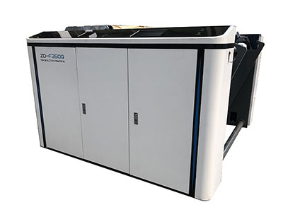 Blockbodenbeutelmaschine für Papierbeutel mit Haftklebeverschluss