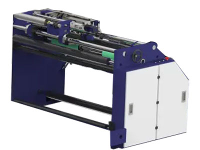 Blockbodenbeutelmaschine für Papierbeutel mit Haftklebeverschluss